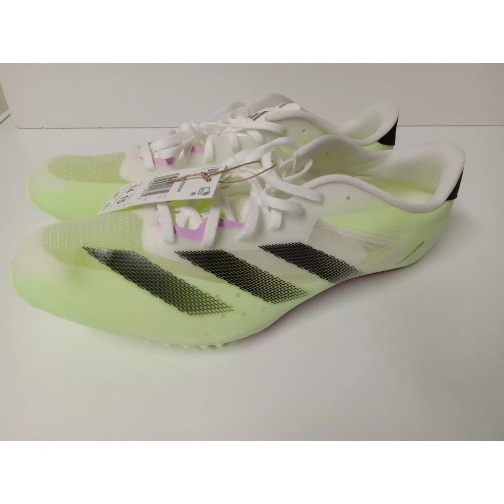 Adidas Sprintstar US Men 14‎ Track And Field Cleats Neon
